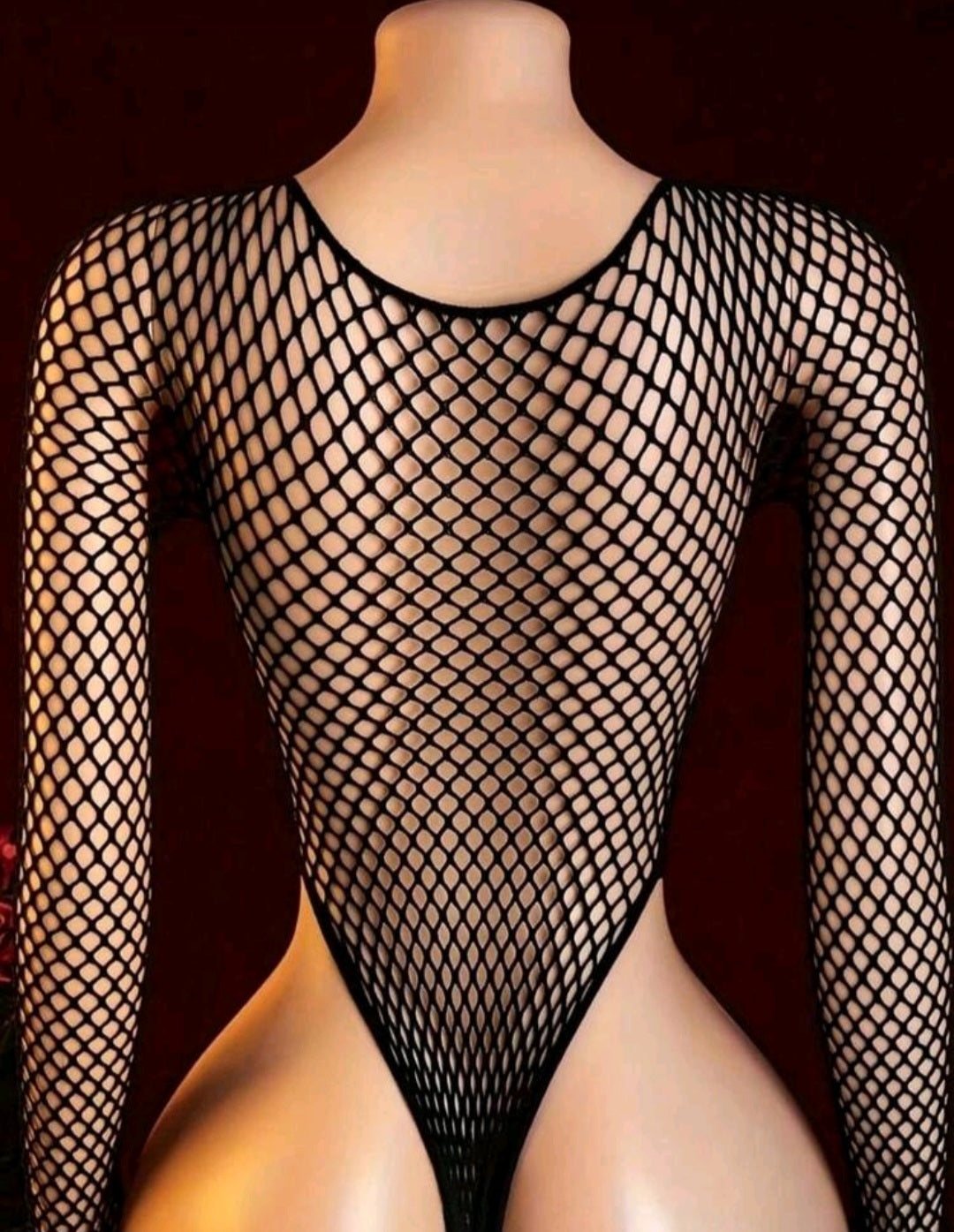 Sassy Yasi – Veloura Bodystocking – Black
