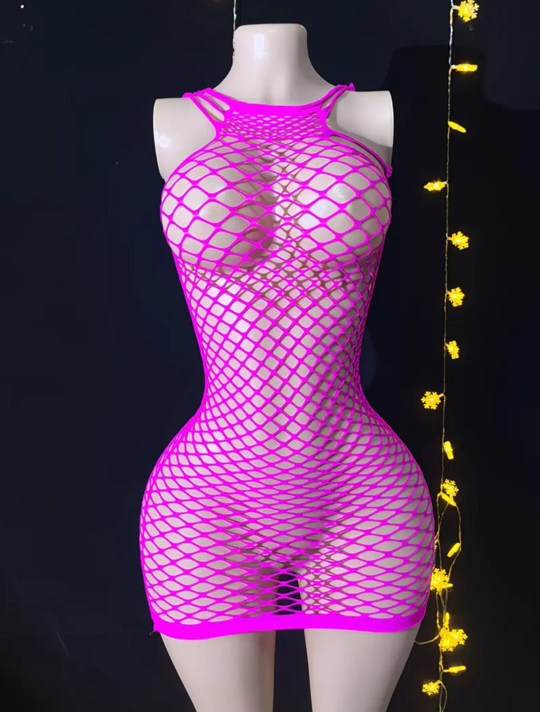 Sassy Yasi – Veloura Bodystocking – Black