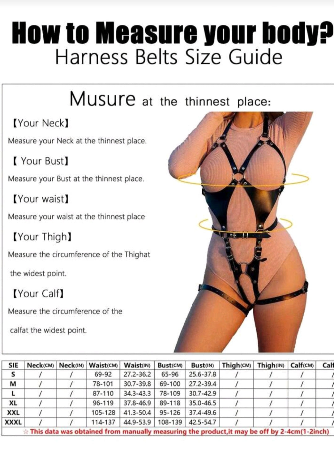 Sassy Yasi Midnight Sculpt Harness Set