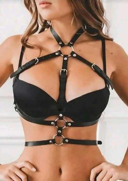 Sassy Yasi Noir Structured Harness