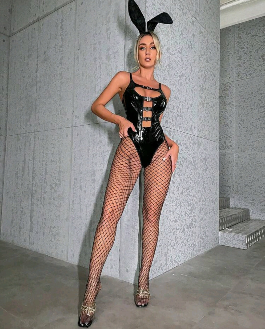 Sassy Yasi Midnight Bunny Costume Set