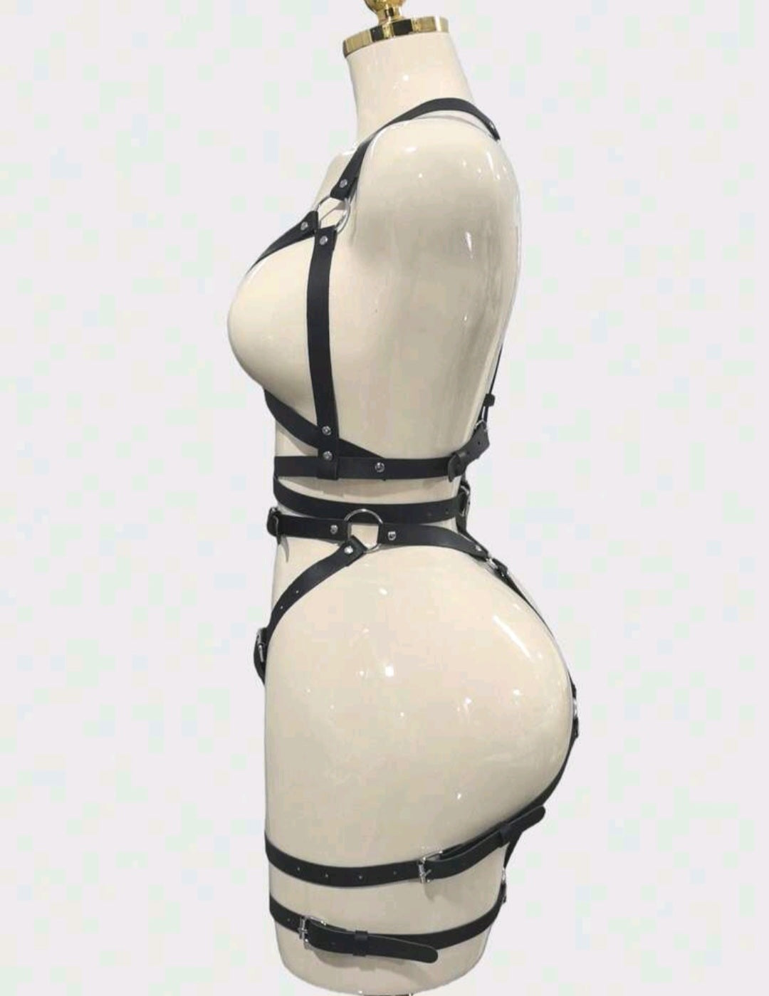 Sassy Yasi Midnight Strap Harness Set