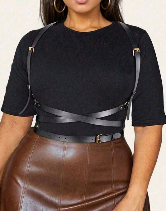 Sassy Yasi Noir Chic Layer Harness