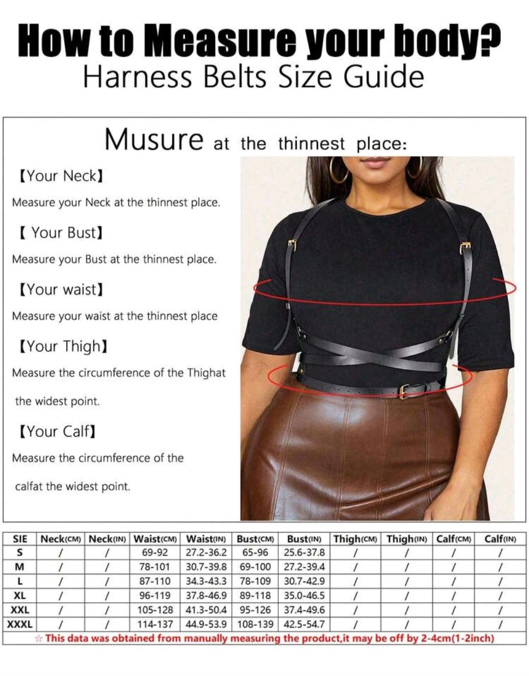 Sassy Yasi Noir Chic Layer Harness